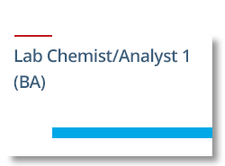 Lab Chemist/Analyst 1 (BA)